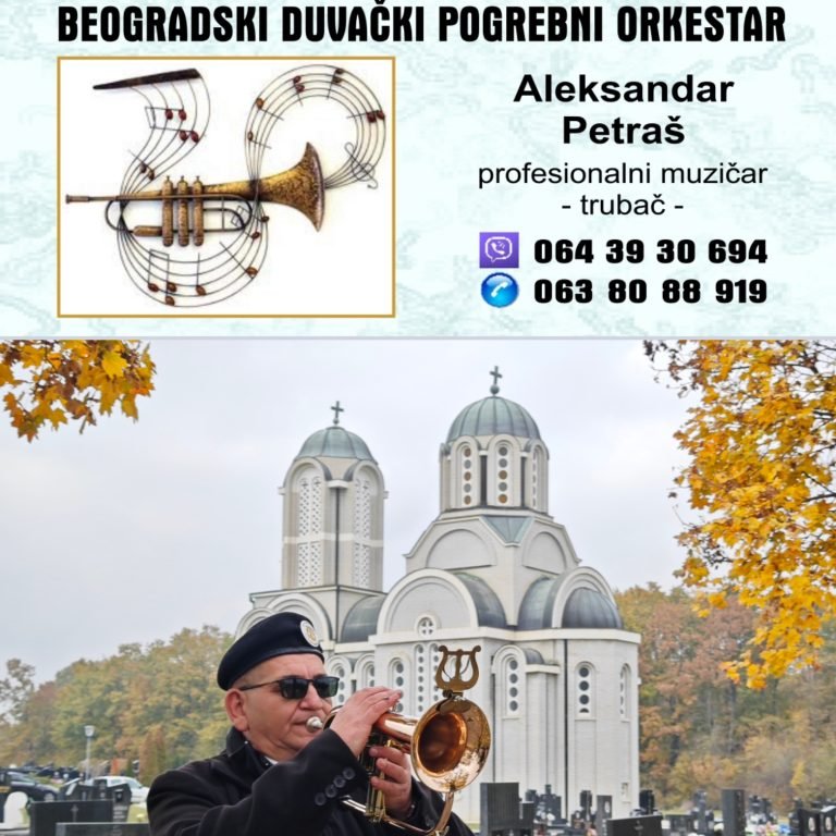 Solo truba, violina, harmonika, crkveni hor orkestar za sahrane pogrebe