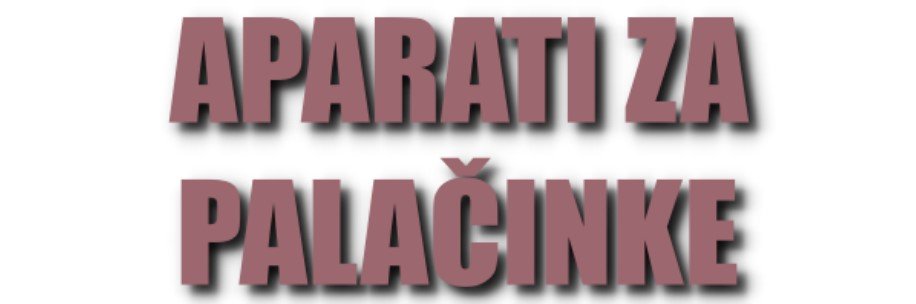 Aparati za palačinke – prodaja i oglašavanje