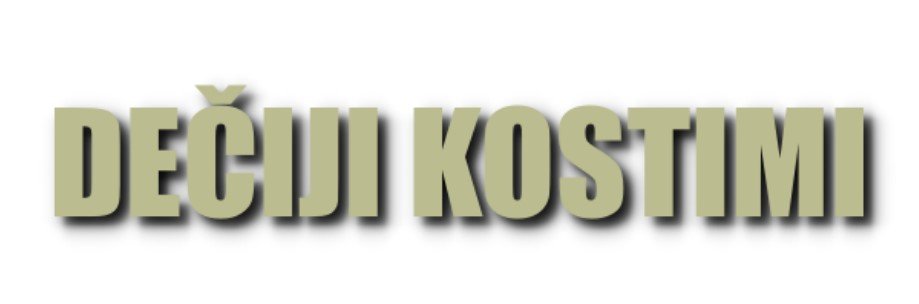 Dečiji Kostimi Bačka Palanka