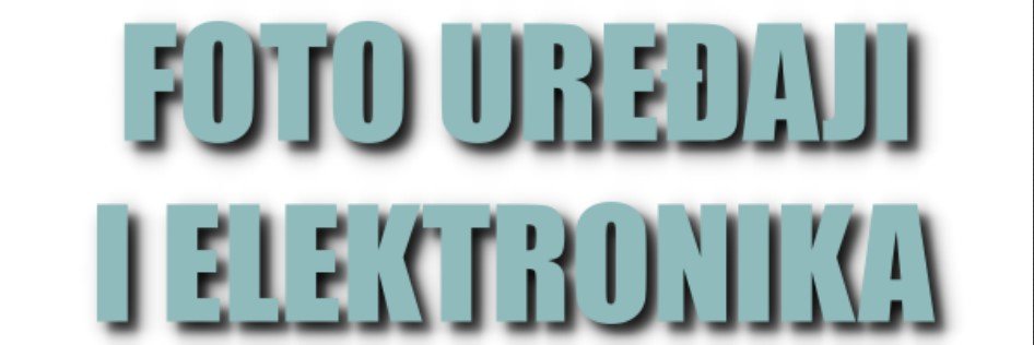 Foto uređaji i elektronika