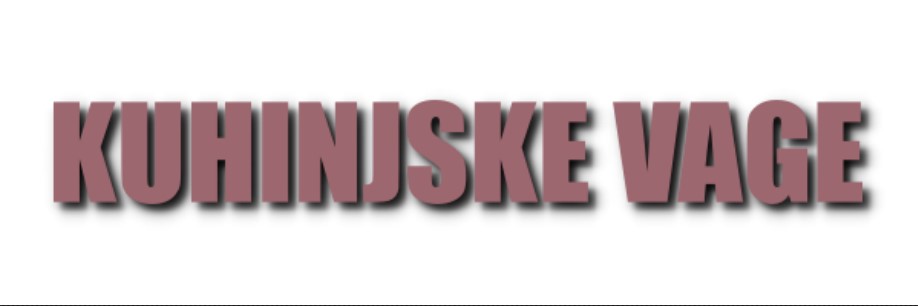 Kako izgleda dobar oglas za KUHINJSKE VAGE u BABUŠNICA
