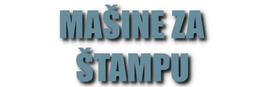 Mašine za štampu - prodaja
