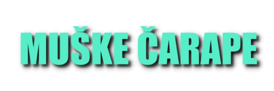 Prodaja muških čarapa – oglašavanje