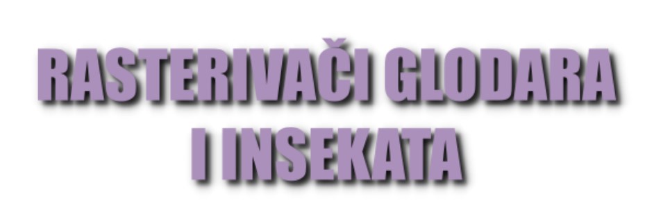 Kako izgleda dobar oglas za RASTERIVAČI GLODARA I INSEKATA u ARANĐELOVAC