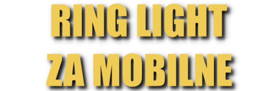 Prodaja ring light-a za mobilne telefone