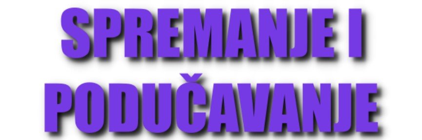 Spremaanje i Podučavanje - Oglasi Usuga