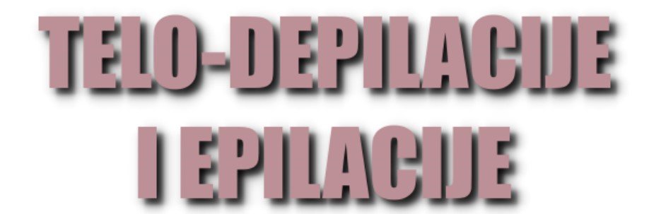 Depilacija i epilacija – oglašavanje usluga
