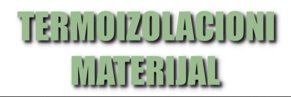 Termoizolacioni materijali Vranje
